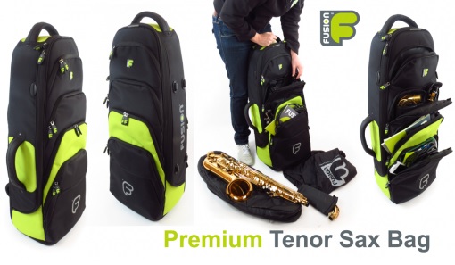 Fusion Pw02 Bk Saxophone Tenor Noire - Saxofoonhoes & koffer - Variation 1