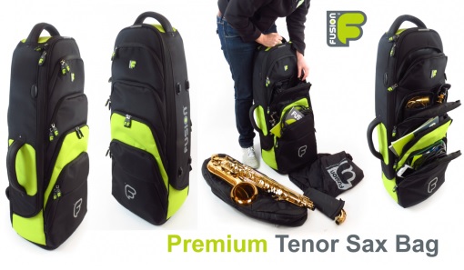 Fusion Pw02l Pour Saxophone Tenor - Lime - Saxofoonhoes & koffer - Variation 1