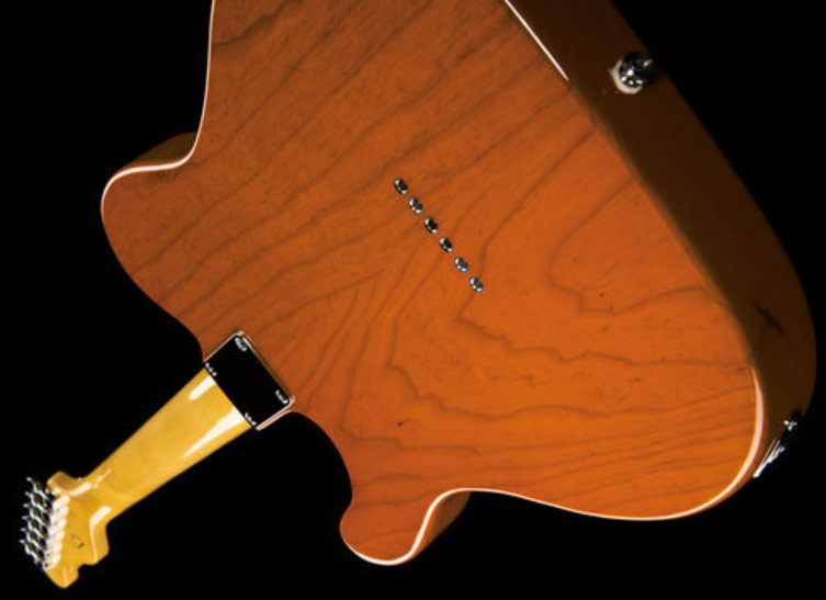 G&l Asat Classic Bluesboy Semi-hollow Tribute Hs Ht Mn - Clear Orange - Semi hollow elektriche gitaar - Variation 3