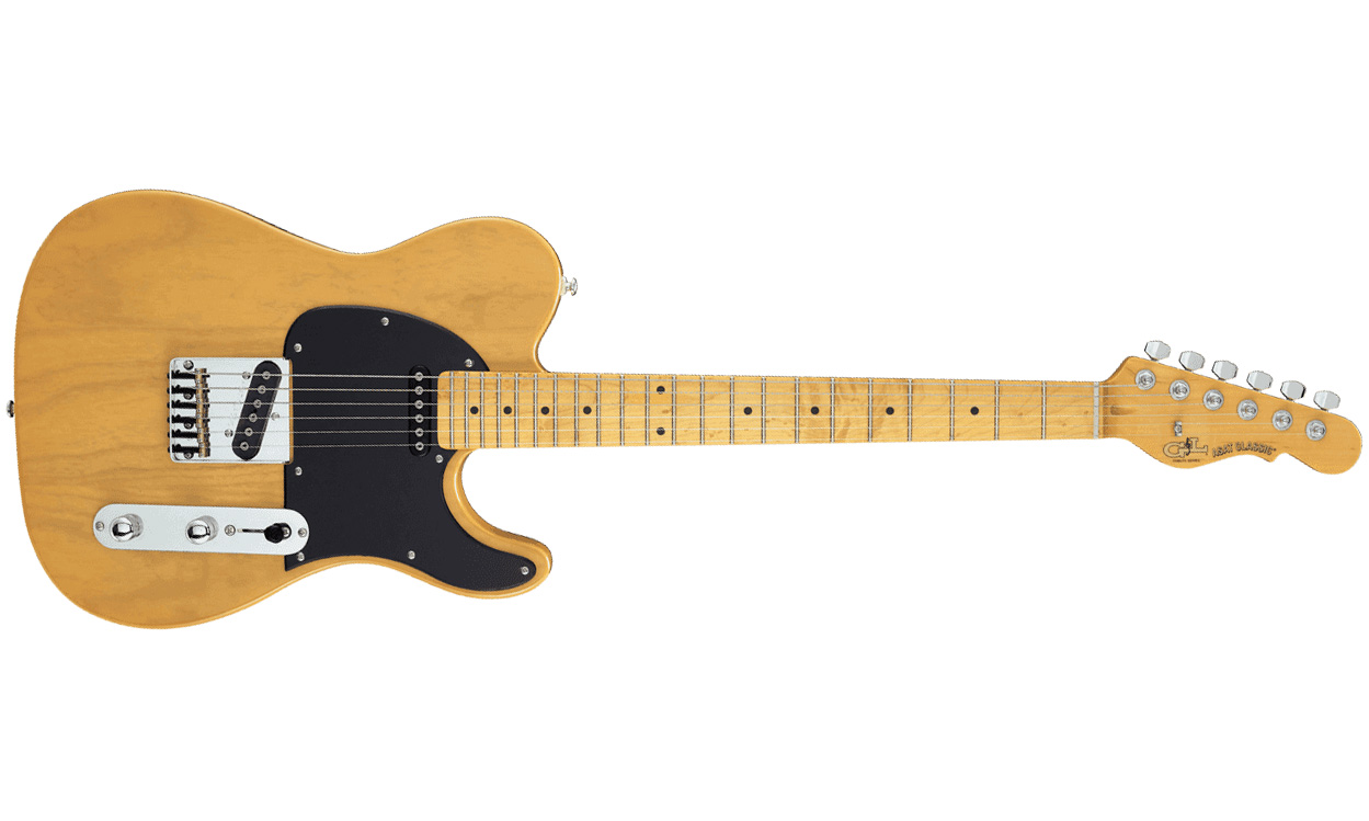 G&l Asat Classic Tribute Mn - Butterscotch Blonde - Televorm elektrische gitaar - Variation 1