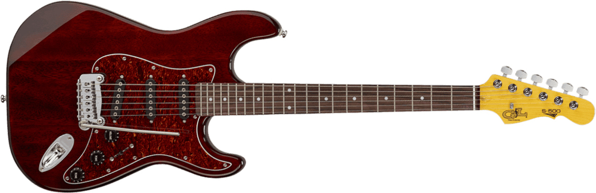 G&l S-500 Tribute 3s Trem Bc - Irish Ale - Elektrische gitaar in Str-vorm - Main picture