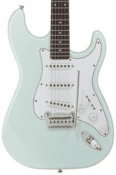 Elektrische gitaar in str-vorm G&l Tribute S-500 (BC) - Sonic blue
