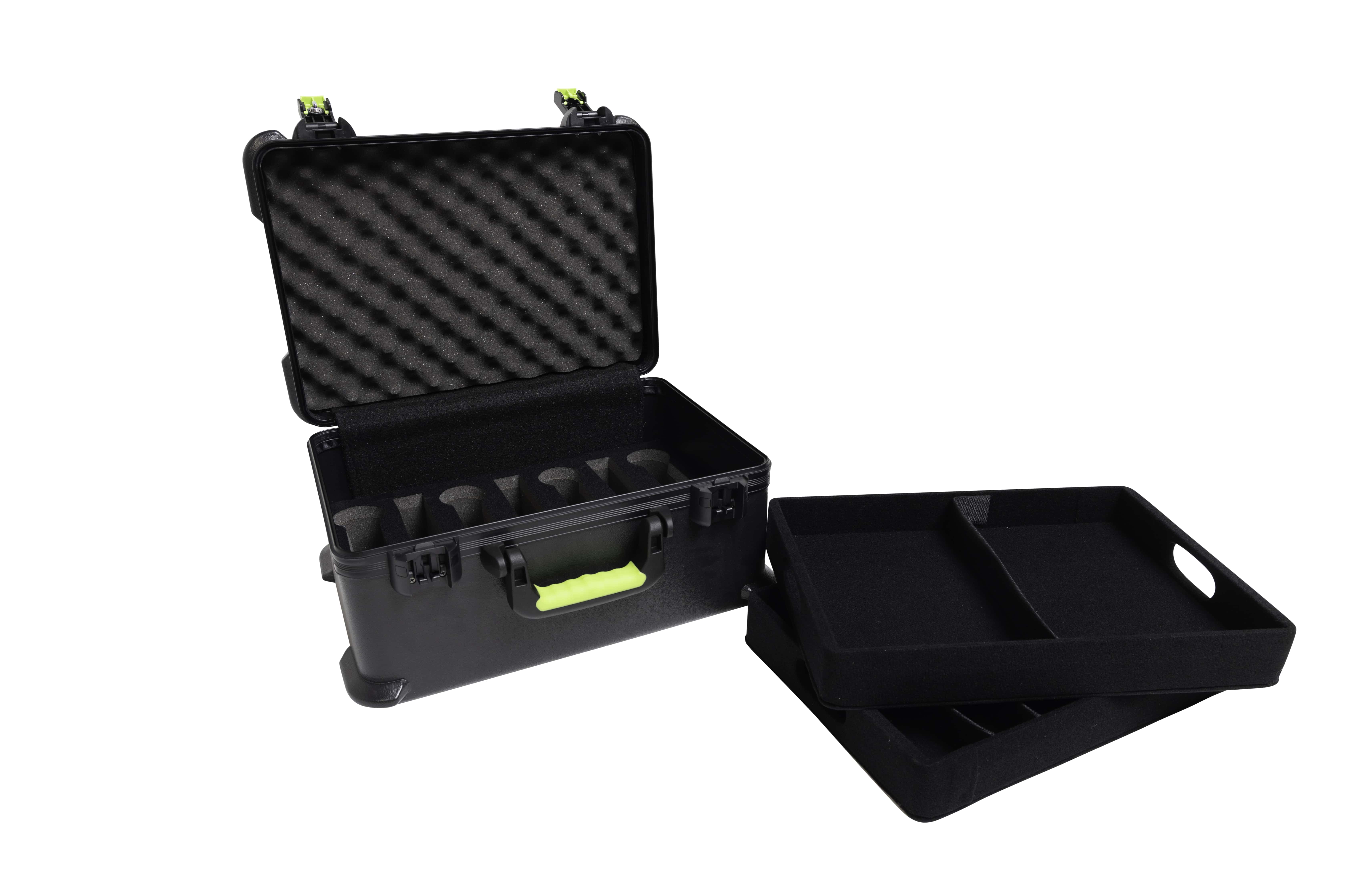 Gator Frameworks Mic Case W07 - Valise Pour 7 Micros Sans-fils - Microfoonkoffer - Variation 10