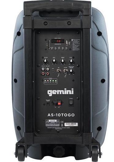 Gemini As-10 Togo - Mobiele PA- systeem - Variation 2