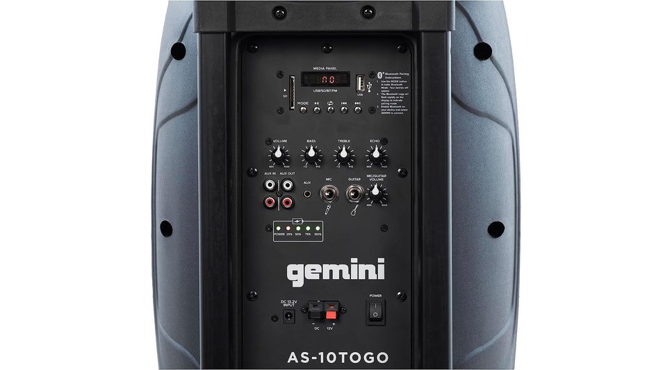Gemini As-10 Togo - Mobiele PA- systeem - Variation 1