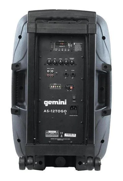 Gemini As-12 Togo - Mobiele PA- systeem - Variation 3