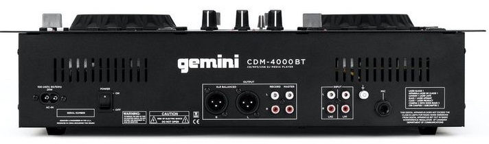 Gemini Cdm 4000bt - MP3 & CD Draaitafel - Variation 2