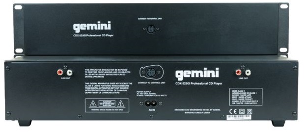Gemini Cdx 2250 I - MP3 & CD Draaitafel - Variation 2