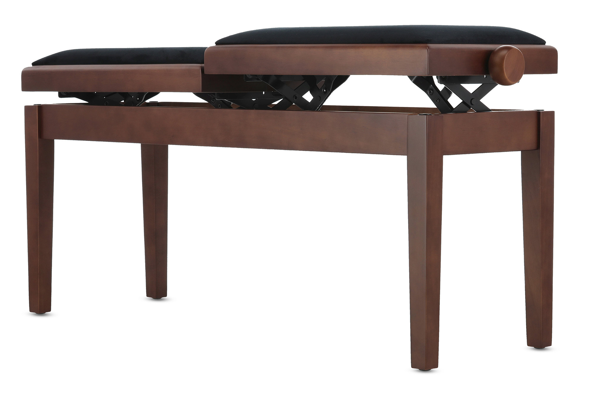 Gewa Banquette Piano Deluxe Double Noyer Mat - Pianobank - Variation 7