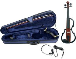 Elektrische viool Gewa 401.645 Violon Electrique Laque Brun Rouge