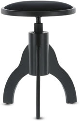 Pianobank Gewa TABOURET DE PIANO DELUXE NOIR MAT