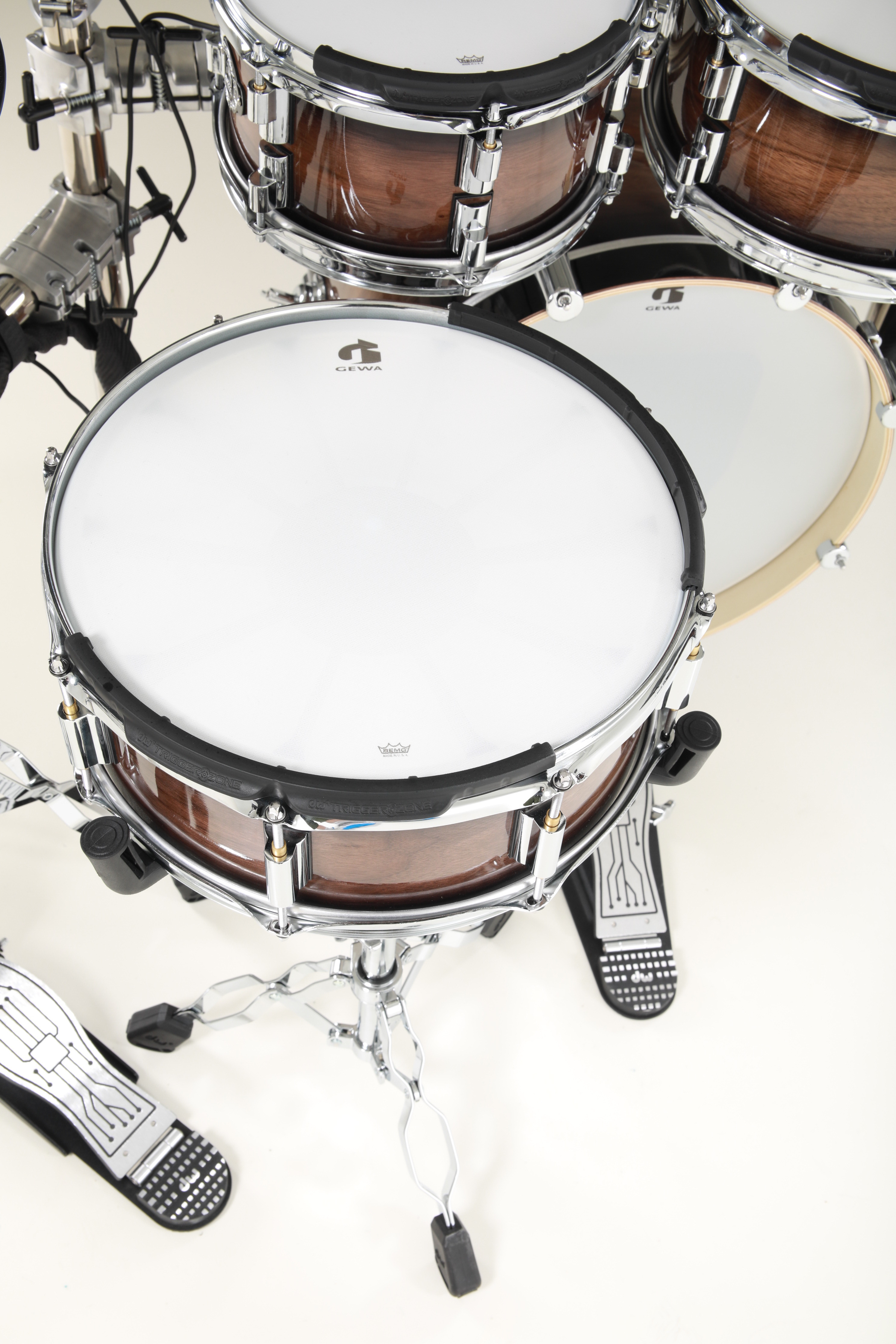 Gewa G9 E-drum Kit Pro L5 Walnut Burst - Elektronisch drumstel - Variation 2