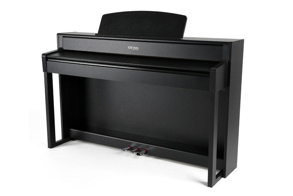 Gewa Up 385 G Noir Mat - Digitale piano met meubel - Variation 1