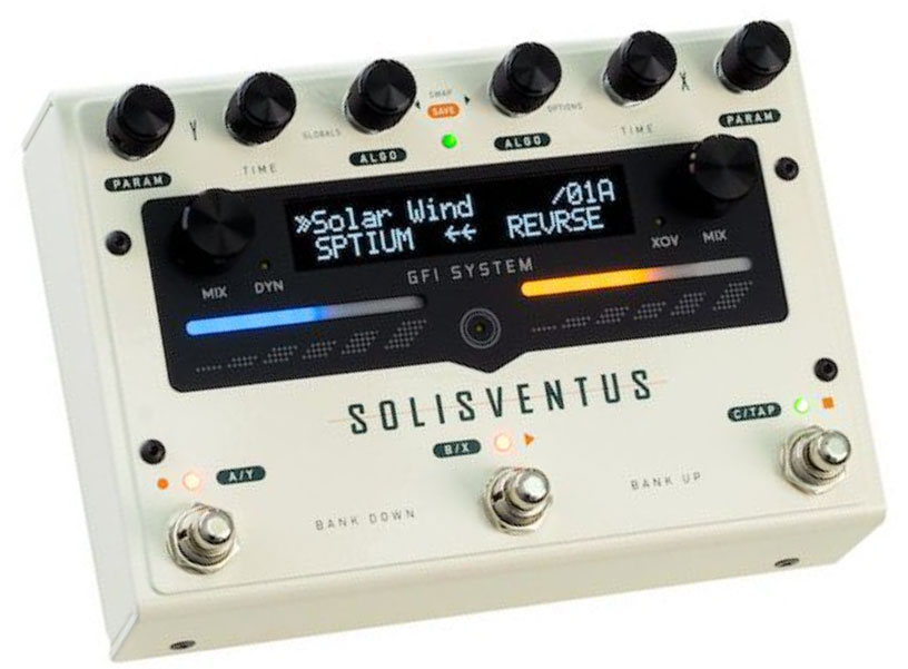 Gfi System Solis Ventus Reverb Delay - Reverb/delay/echo effect pedaal - Variation 1