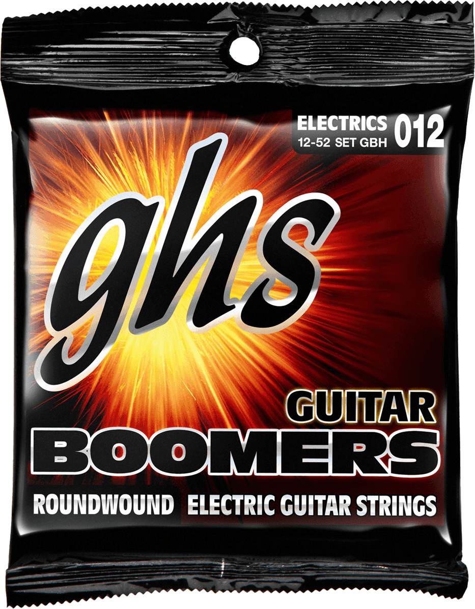 Ghs Jeu De 6 Cordes Electric (6) Gbtnt Boomers Thin-thick 10-52 - Elektrische gitaarsnaren - Main picture