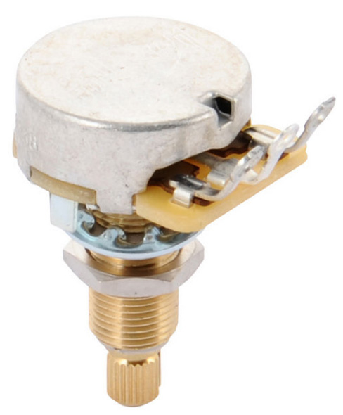 Gibson 500k Ohm Audio Taper Potentiometer Long Shaft - - Knop - Variation 2