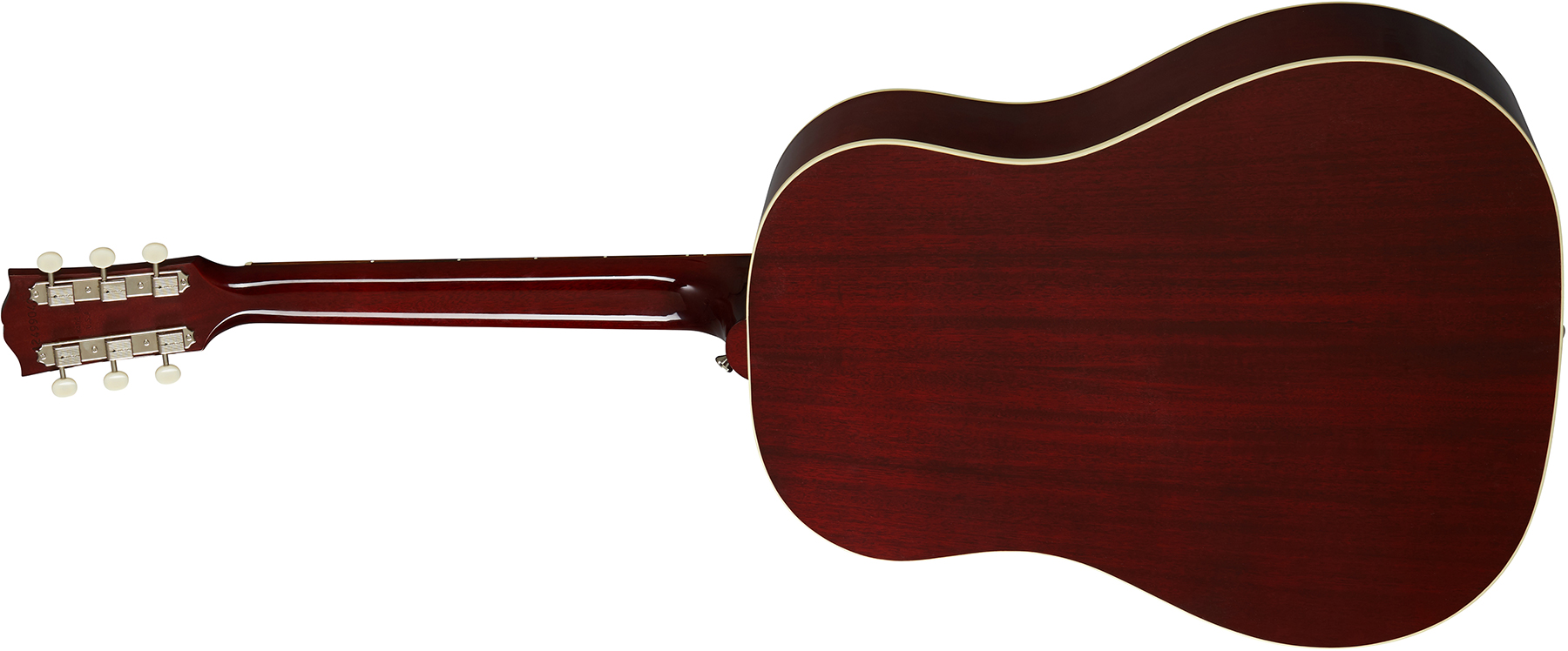 Gibson 60s J-45 Original 2020 Dreanought Epicea Acajou Rw - Wine Red - Westerngitaar & electro - Variation 1
