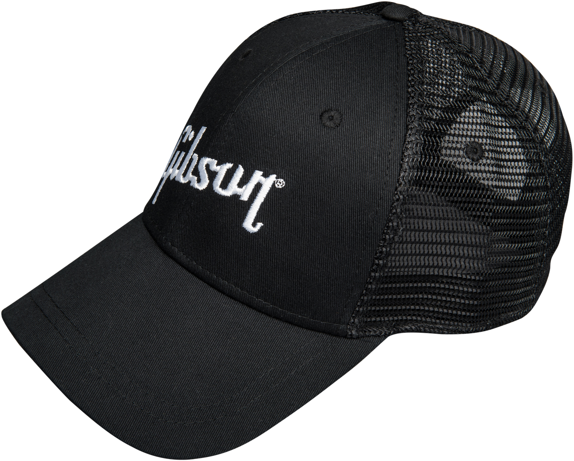 Gibson Black Trucker Snapback - Taille Unique - Pet - Variation 1