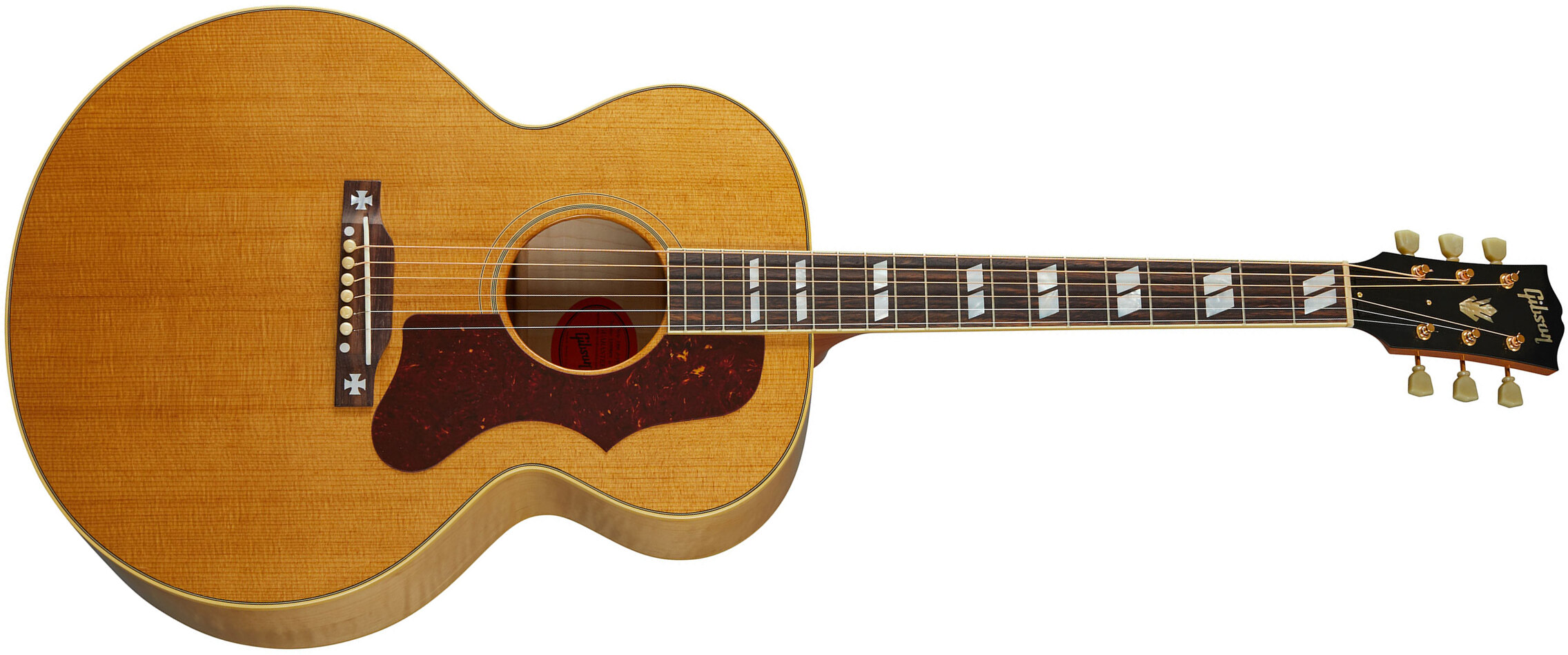 Gibson Custom Shop J-185 1952 Historic Jumbo Epicea Erable Rw - Vos Antique Natural - Volksgitaar - Main picture