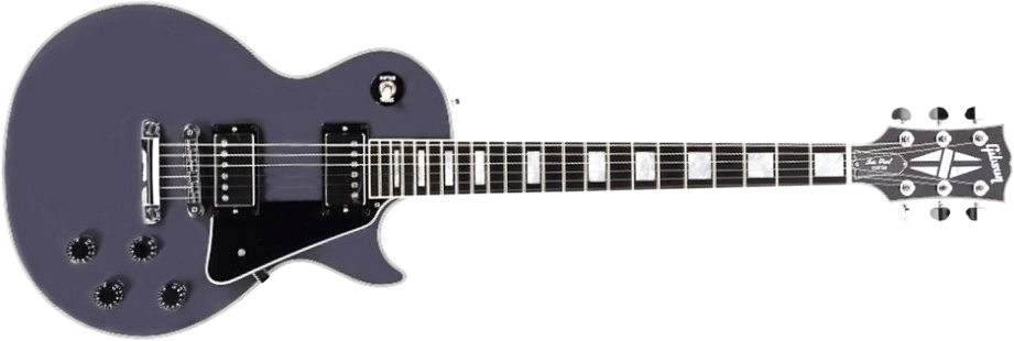 Gibson Custom Shop Les Paul Custom 2h Ht Eb - Arctic Blast - Single cut gitaar - Main picture