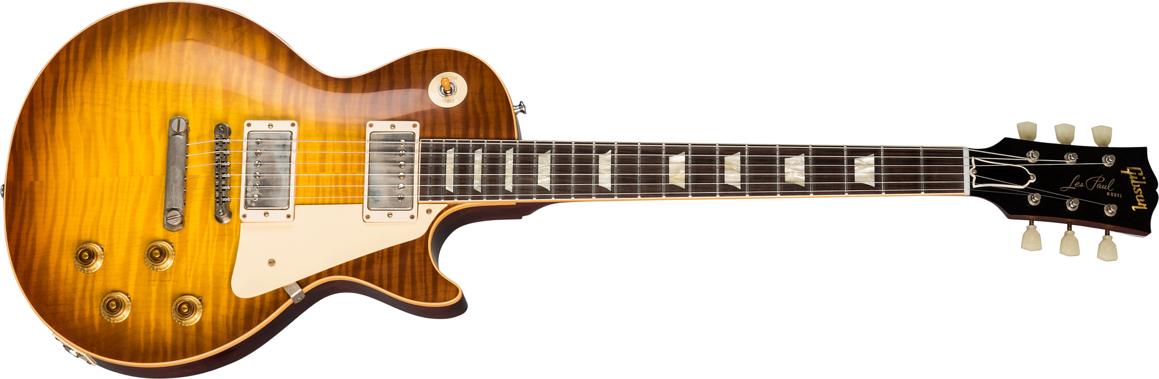 Gibson Custom Shop Les Paul Standard 1959 60th Anniversary Bolivian Rw - Vos Royal Teaburst - Enkel gesneden elektrische gitaar - Main picture