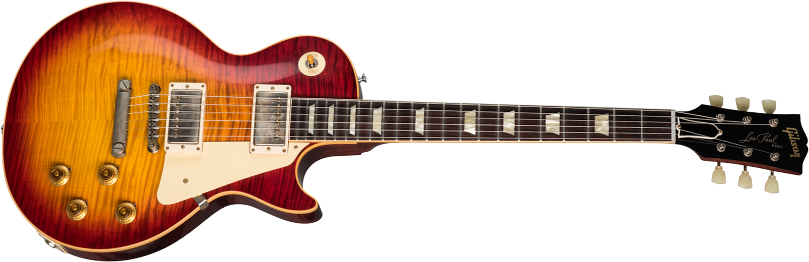 Gibson Custom Shop Les Paul Standard 1959 60th Anniversary Bolivian Rw - Vos Factory Burst - Enkel gesneden elektrische gitaar - Main picture