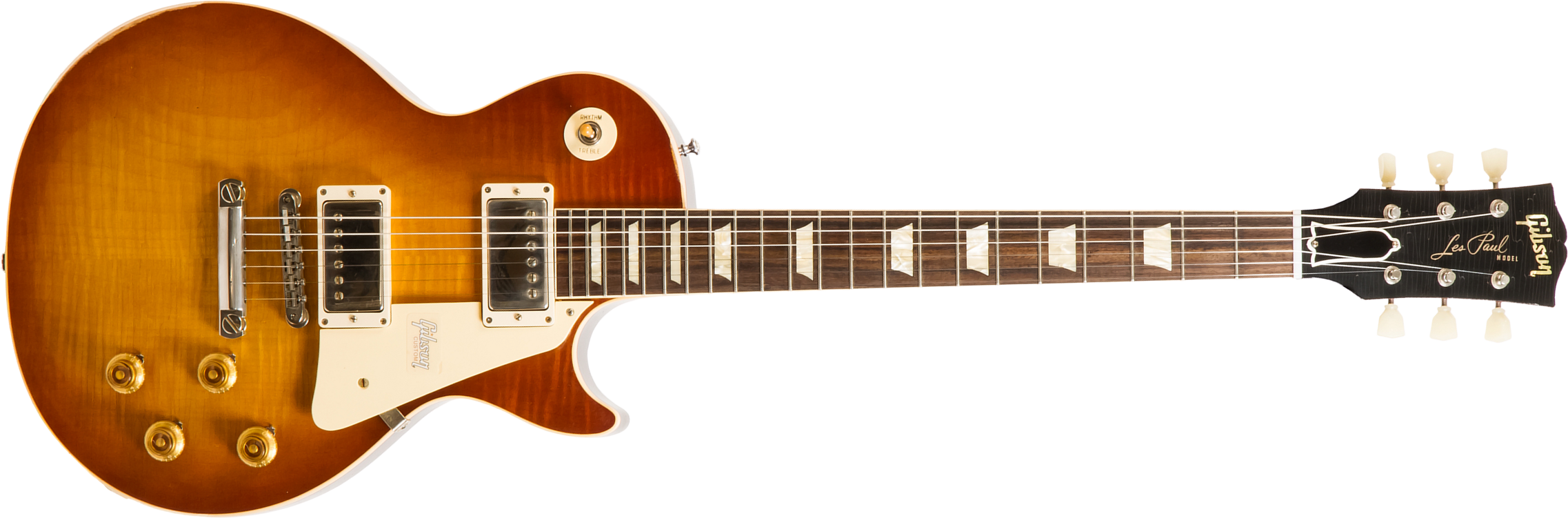 Gibson Custom Shop M2m Les Paul Standard 1958 #891117 - Lightly Aged Iced Tea - Enkel gesneden elektrische gitaar - Main picture