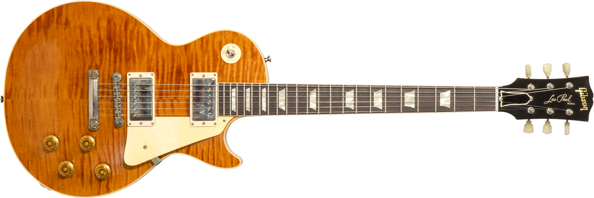 Gibson Custom Shop M2m Les Paul Standard 1959 Reissue 2h Ht Rw #932121 - Murphy Lab Light Aged Mojave Burst - Enkel gesneden elektrische gitaar - Main