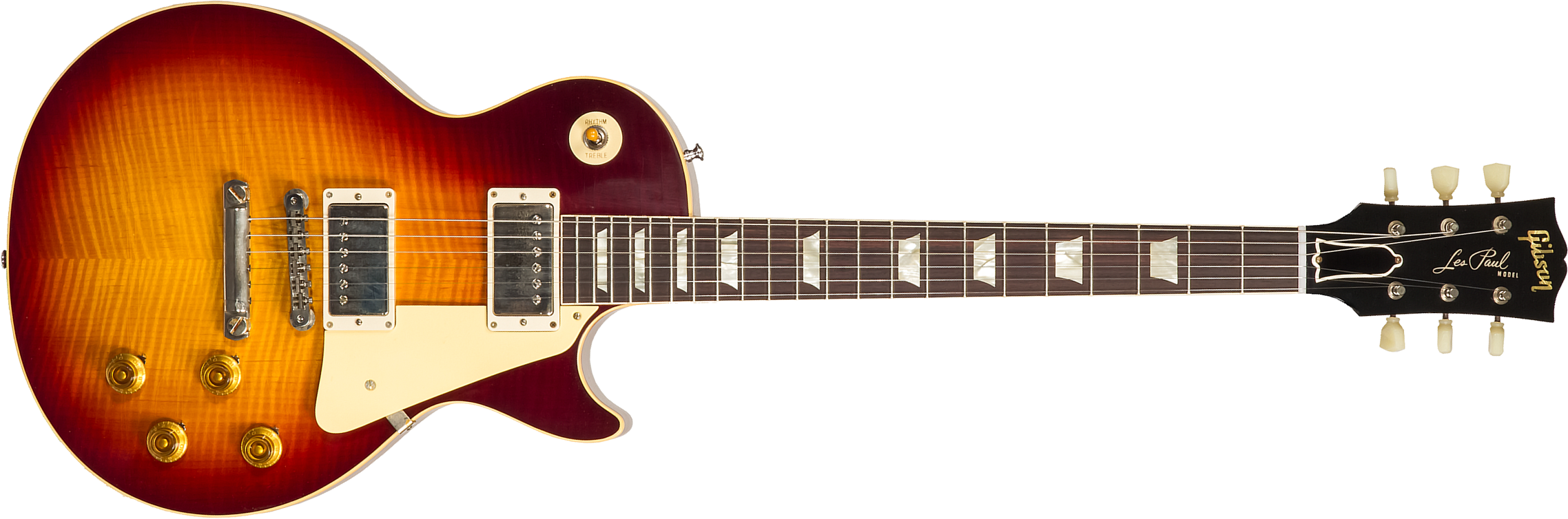 Gibson Custom Shop Murphy Lab Les Paul Standard 1959 Reissue 2h Ht Rw #93747 - Ultra Light Aged Southern Fade Burst - Enkel gesneden elektrische gitaa