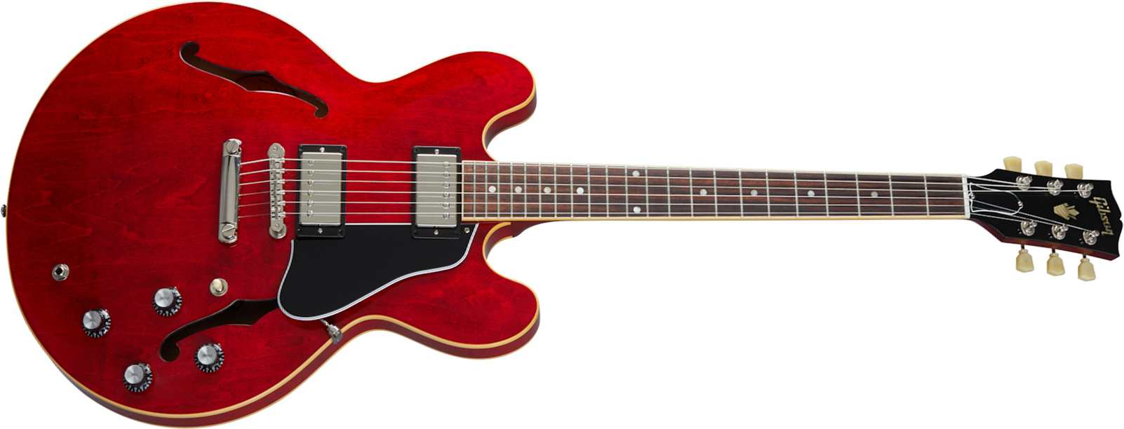 Gibson Es-335 Dot Original 2020 2h Ht Rw - Sixties Cherry - Semi hollow elektriche gitaar - Main picture