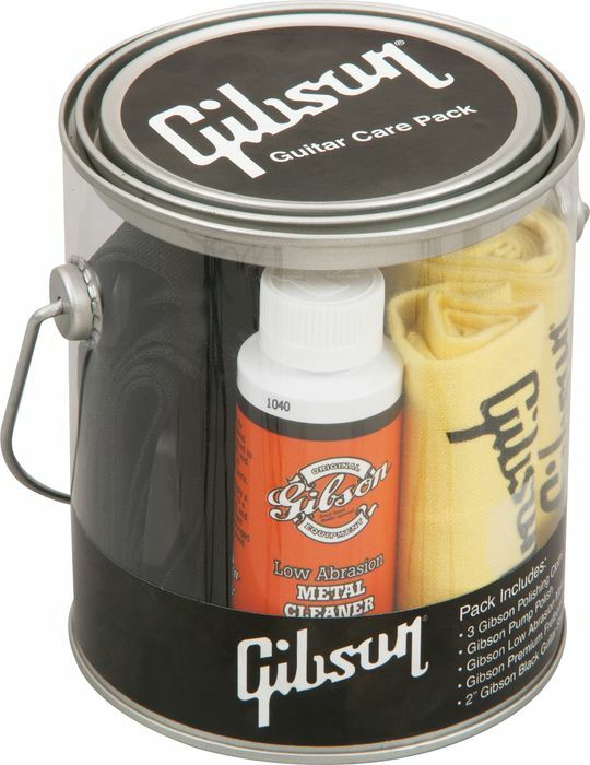 Gibson Guitar Care Pack 3 Flacons 3 Chiffons 2 Courroies - Care & Cleaning Gitaar - Main picture