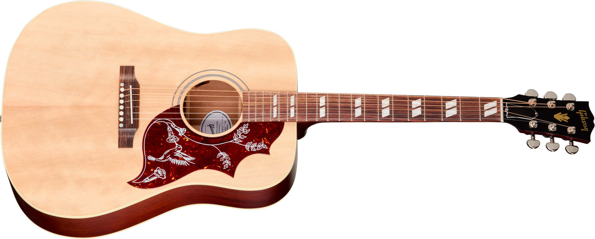 Gibson Hummingbird Special Modern Dreadnought Cbd Epicea Acajou Rw - Satin Natural - Folk gitaar - Main picture
