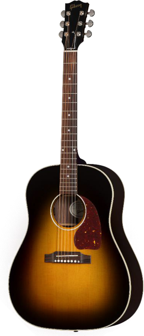 Gibson J-45 Special Dreadnought Epicea Acajou Rw - Satin Vintage Sunburst - Volksgitaar - Main picture