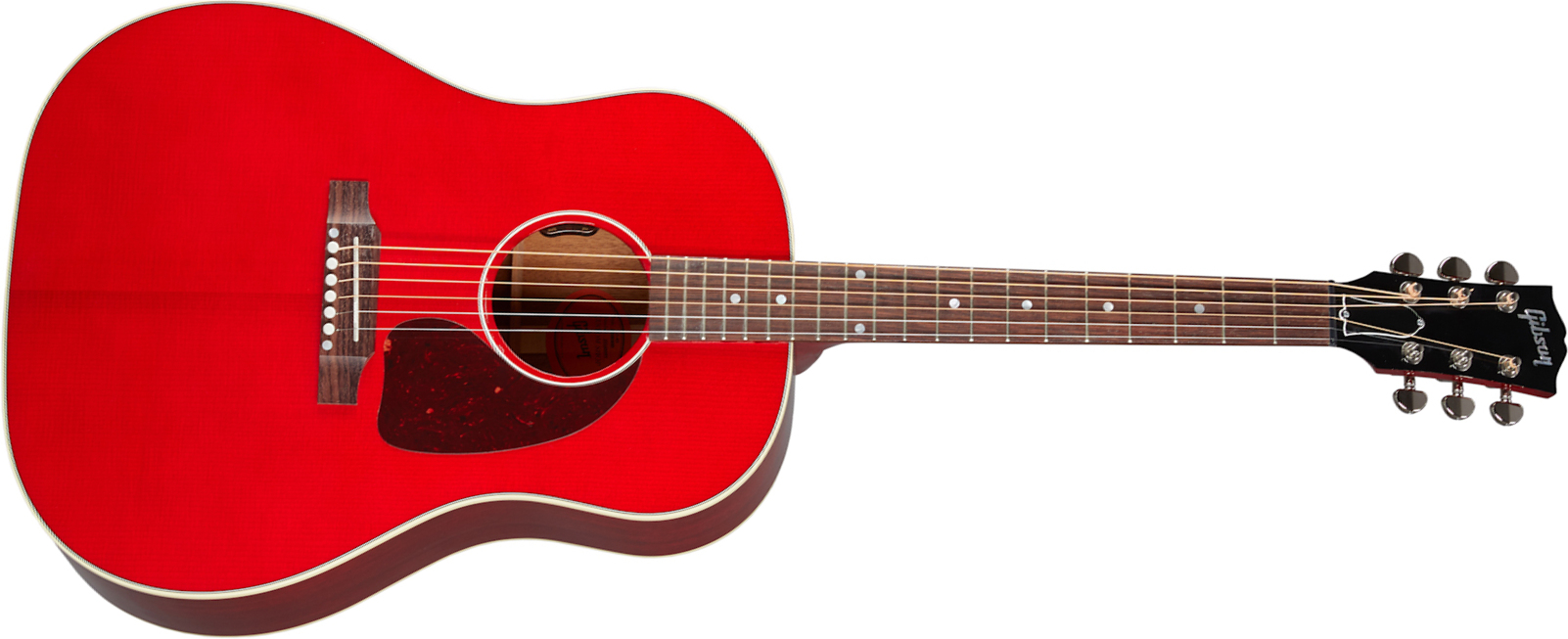 Gibson J-45 Standard Modern Dreadnought Epicea Acajou Rw - Cherry - Elektro-akoestische gitaar - Main picture