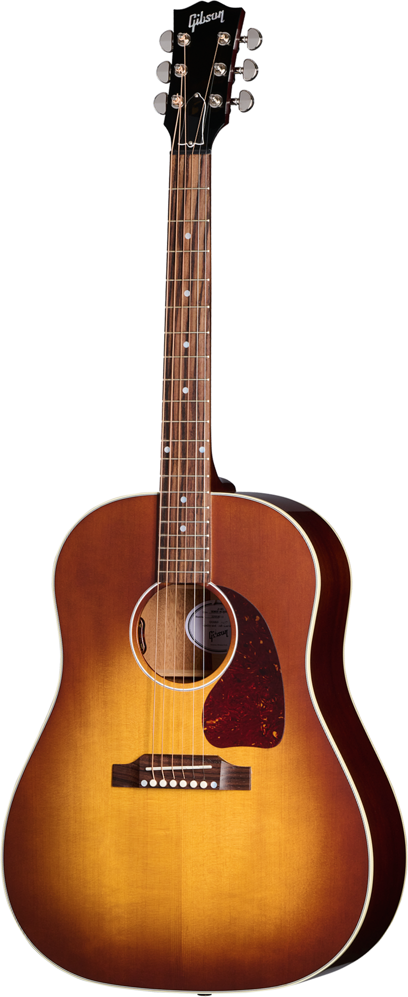 Gibson J-45 Standard Modern Dreadnought Epicea Acajou Rw - Vos Honey Burst - Volksgitaar - Main picture