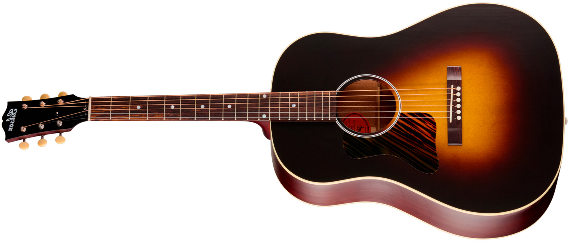 Gibson J45 Century 12-fret Dreadnought Shsc Epicea Acajou Rw - Vintage Sunburst Satin - Folk gitaar - Main picture