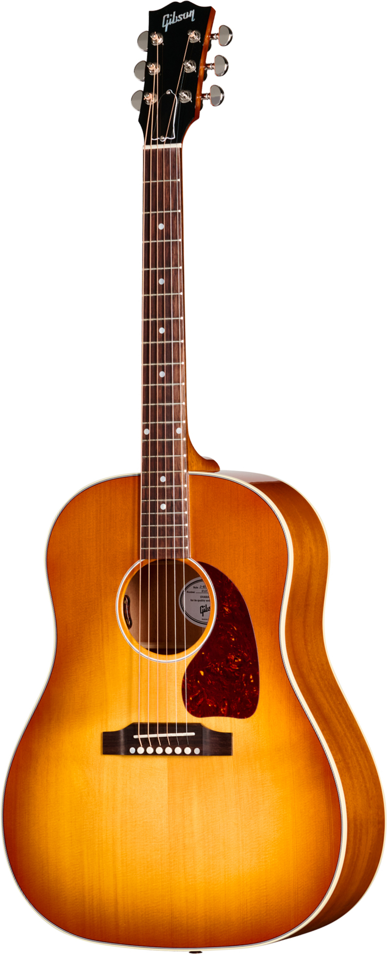 Gibson J45 Standard (baggs Hifi Dna) Dreadnought Epicea Acajou Rw - Heritage Cherry Sunburst - Folk gitaar - Main picture