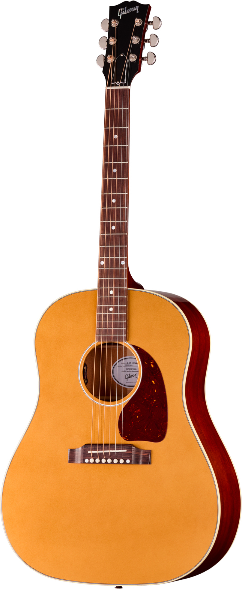 Gibson J45 Standard (baggs Hifi Dna) Dreadnought Epicea Acajou Rw - Goldtop - Folk gitaar - Main picture