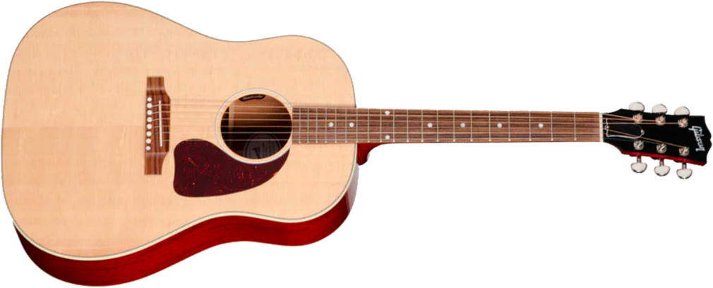 Gibson J45 Standard Modern Dreadnought Epicea Acajou Rw - Natural Top / Cherry Back/sides - Folk gitaar - Main picture