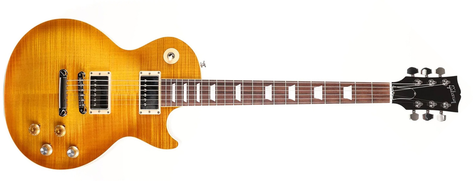 Gibson Kirk Hammett Les Paul Standard Greeny 2h Ht Rw - Greeny Burst - Enkel gesneden elektrische gitaar - Main picture