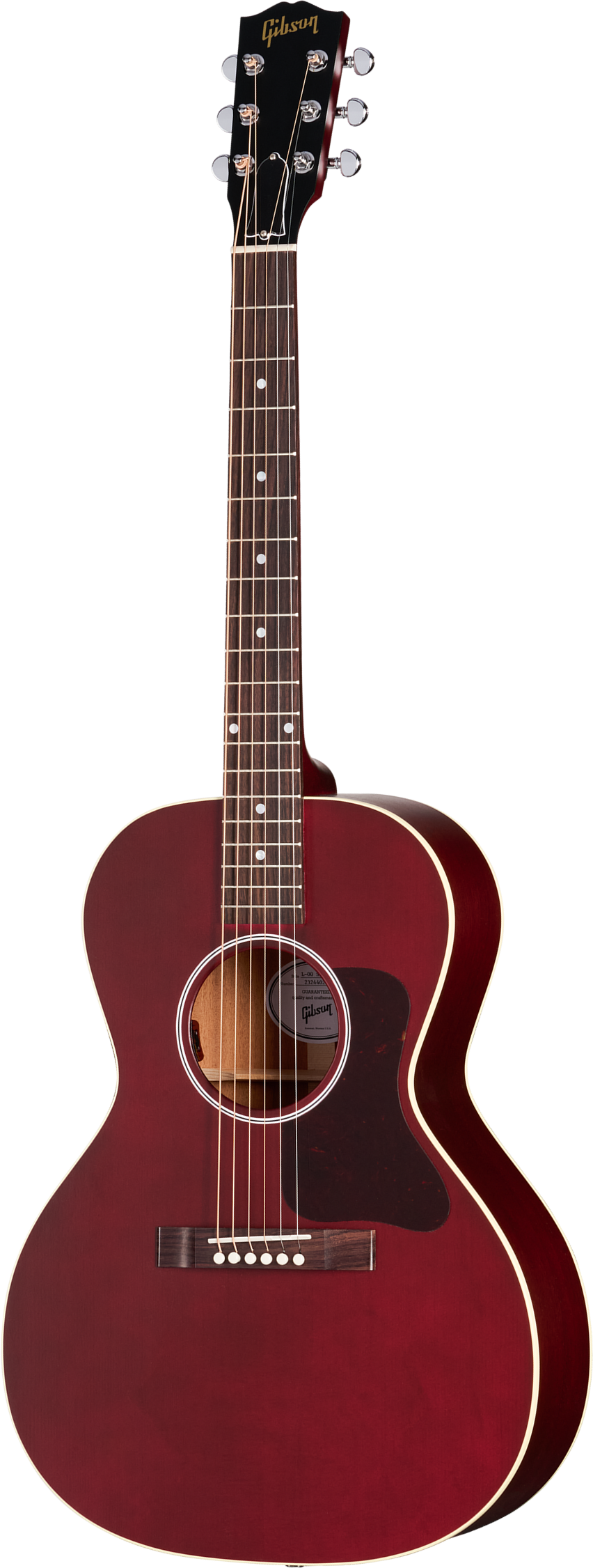 Gibson L-00 Special Modern Parlor Epicea Acajou Rw - Satin Wine Red - Volksgitaar - Main picture