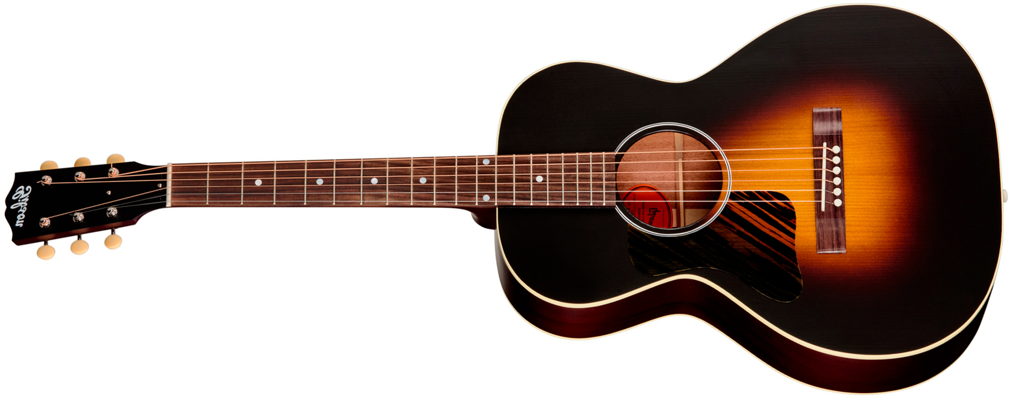 Gibson L00 Century 12-fret Lh Parlor Shsc Gaucher Epicea Acajou Rw - Vintage Sunburst Satin - Folk gitaar - Main picture
