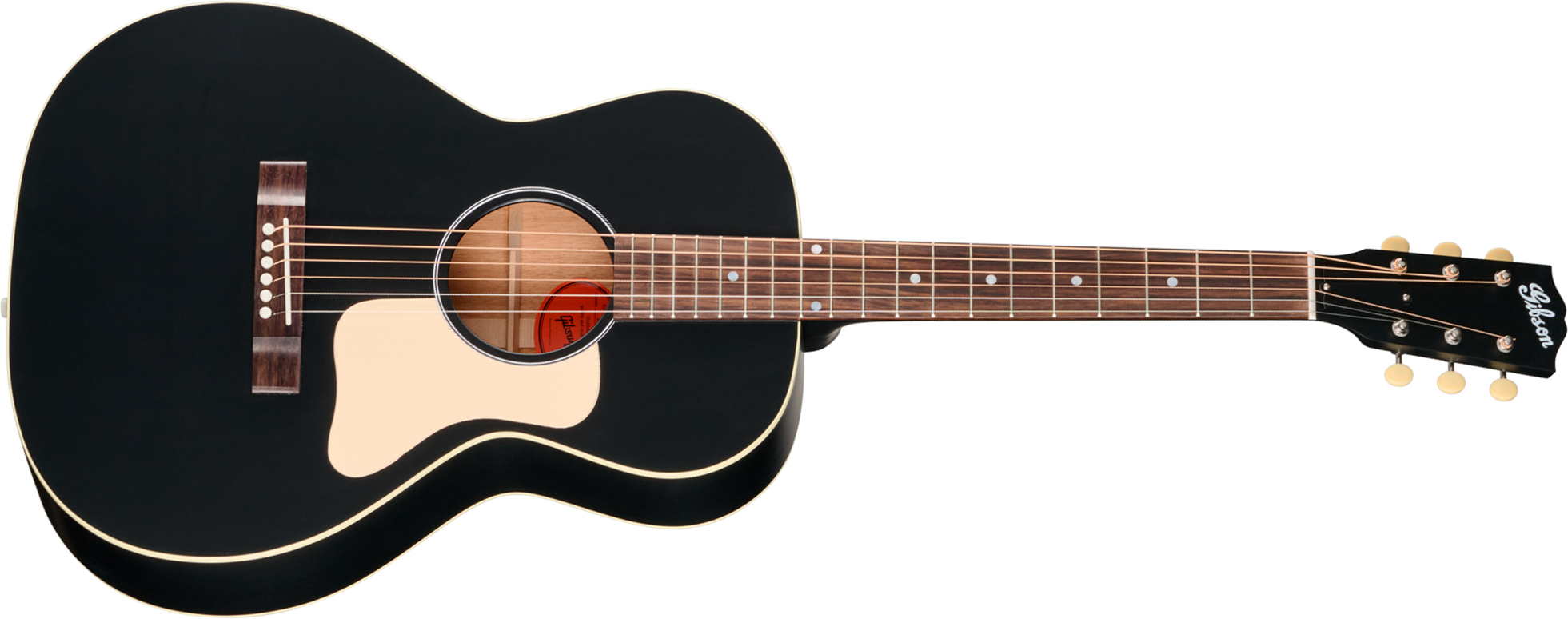 Gibson L00 Century 12-fret Parlor Shsc Epicea Acajou Rw - Ebony Satin - Folk gitaar - Main picture