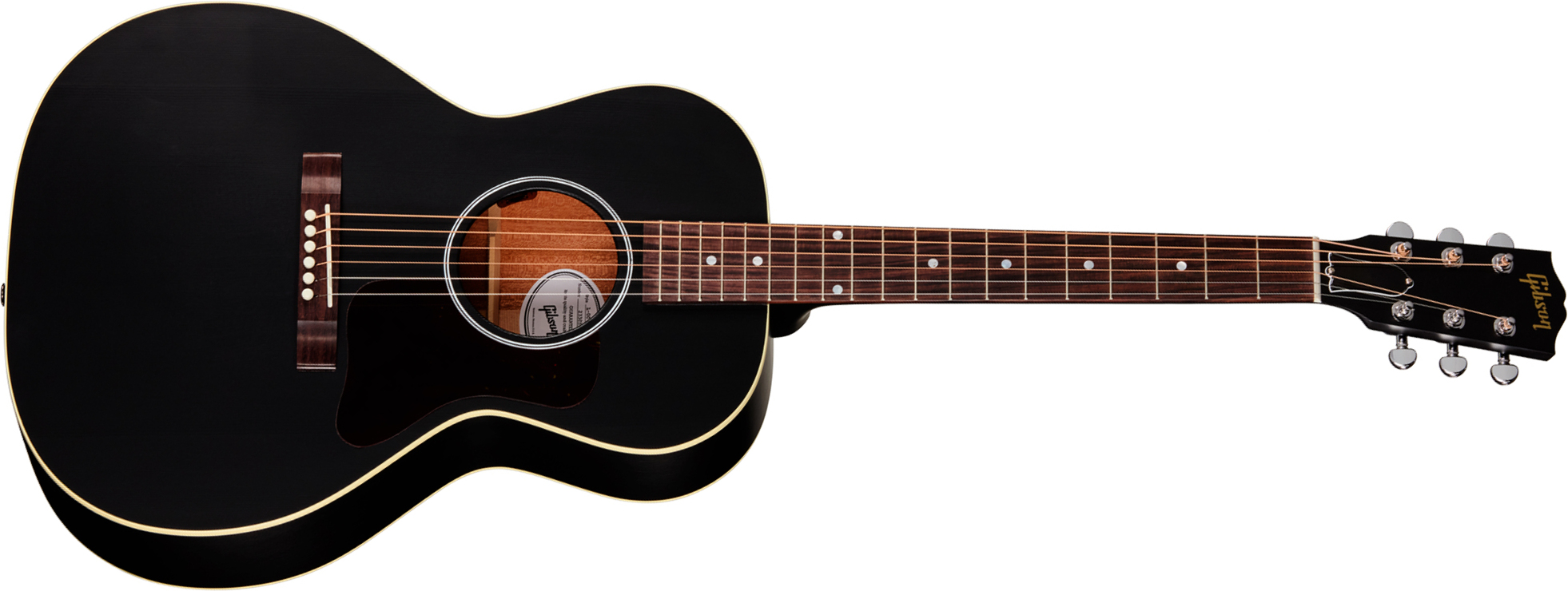 Gibson L00 Special Modern Parlor Shsc Epicea Acajou Rw - Satin Ebony - Folk gitaar - Main picture