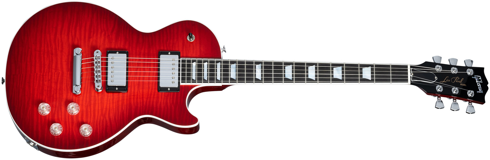 Gibson Les Paul Modern Figured 2h Ht Rw - Cherry Burst - Enkel gesneden elektrische gitaar - Main picture