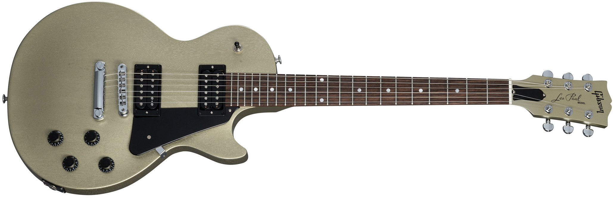 Gibson Les Paul Modern Lite 2h Ht Rw - Gold Mist Satin - Enkel gesneden elektrische gitaar - Main picture
