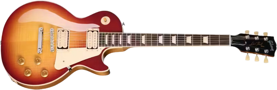 Gibson Les Paul Standard 50s Double Trouble Original Usa 2h Ht Rw - Vintage Bourbon Burst - Single cut gitaar - Main picture