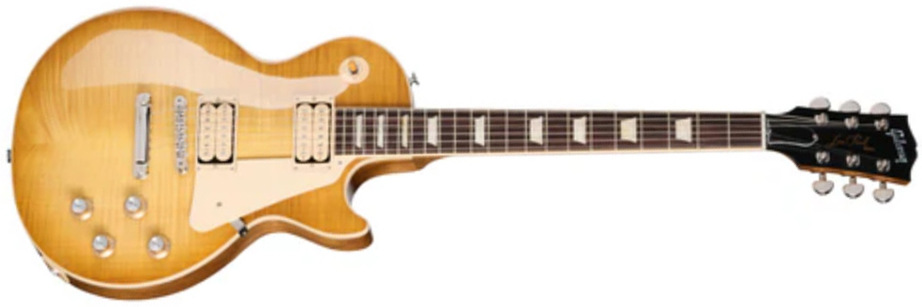 Gibson Les Paul Standard 60s Double Trouble Original Usa 2h Ht Rw - Vintage Honey Burst Gloss - Single cut gitaar - Main picture