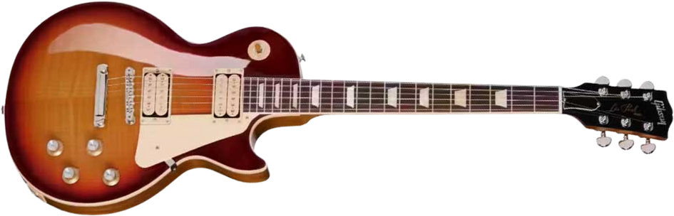 Gibson Les Paul Standard 60s Double Trouble Original Usa 2h Ht Rw - Vintage Bourbon Burst - Single cut gitaar - Main picture