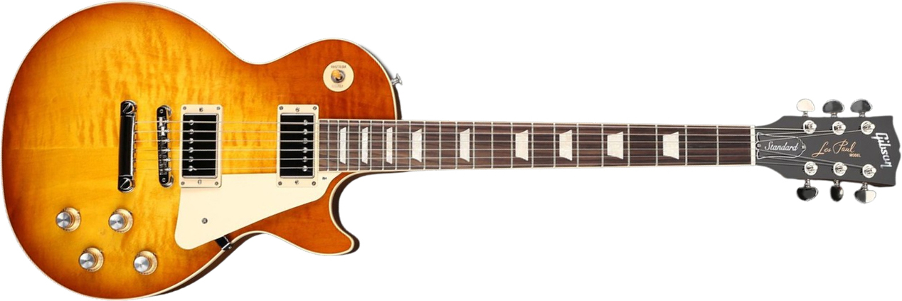 Gibson Les Paul Standard 60s Original 2h Ht Rw - Honey Lemon Burst - Enkel gesneden elektrische gitaar - Main picture